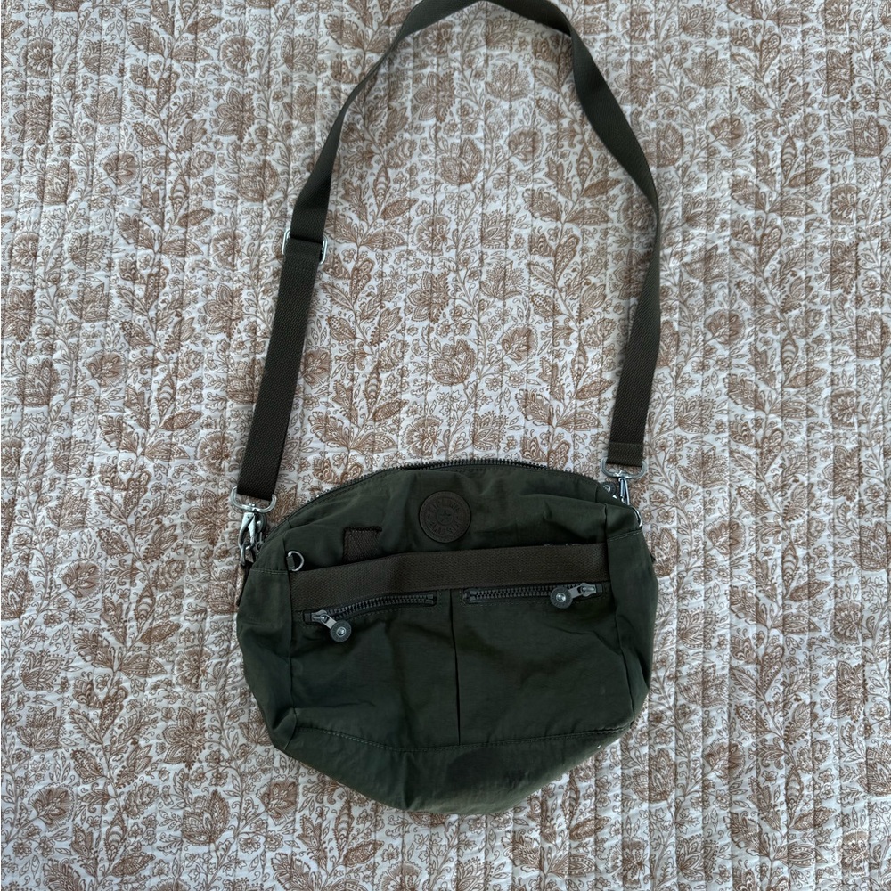 Green Kipling bag